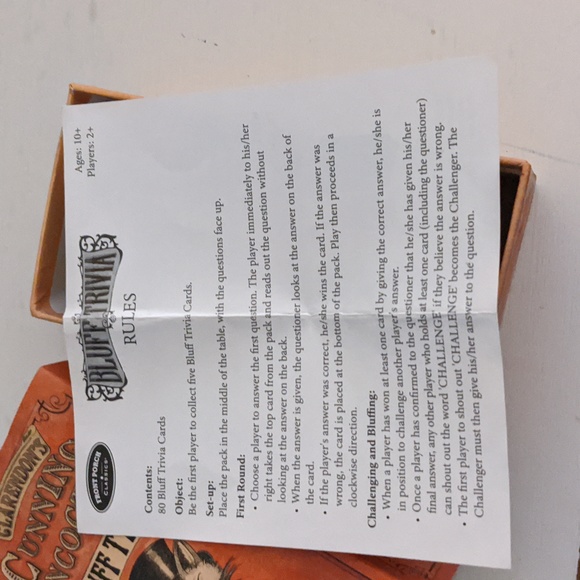 Bluff trivia - Picture 3 of 4